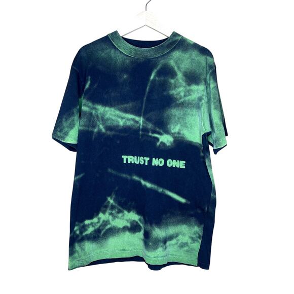 Vintage Stanley Desantis The X-Files Trust No One T-Shirt - Picture 1 of 10